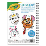 BINNEY & SMITH / CRAYOLA 042774 Today I Feel Animal Coloring Book, Ages 3 and Up, 30 Pages