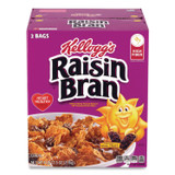 KELLOGG'S 22002624 Raisin Bran Cereal, 2 Bags/Box, 76.5 oz Box