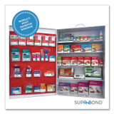 AERO HEALTHCARE SUREFILL™ SF200BMT 200 Series Class B 5-Shelf First Aid Cabinet - Meds, 200 Person, 1,183 Pieces, Metal Case