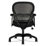HON COMPANY VL712MM10 Wave Mesh Mid-Back Task Chair, Supports Up to 250 lbs, 18" to 22.25" Seat Height, Black