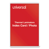 UNIVERSAL OFFICE PRODUCTS 84680 Laminating Pouches, 5 mil, 6.5" x 4.38", Gloss Clear, 100/Box