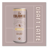 LA COLOMBE COFFEE ROASTERS LCT00521 Draft Latte Cold Brew, Vanilla Latte with Oat Milk, 11 oz Can, 12/Carton