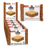 RIP VAN RVW70519 Wafers, Chocolate Hazelnut, 0.78 oz Packet, 16/Box