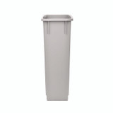 ALPINE INDUSTRIES 477GRY Slim 23 Gallon Indoor Trash Can, Plastic, Gray