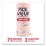 PICK ME UP PROVISIONS PM62433 Pure Sugar, 20 oz Canister, 3/Pack