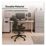 WORKPLACE2.0 WP62575 Health Bedford Drafting Stool, Supports Up to 275 lb, 26.5x 33.6 Seat Height, Black Seat, Black Back, Black Base