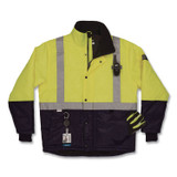 TENACIOUS HOLDINGS, INC. ergodyne® 41276 N-Ferno 6478 Class 2 Hi-Vis Freezer Jacket, 2X-Large, Lime