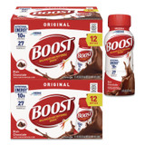 NESTLE Boost® ZHC48120 Original Nutritional Drink, Rich Chocolate, 8 oz Bottle, 24/Carton