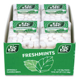 FERRERO USA Tic Tac® 22002648 Freshmints, Peppermint, 1 oz Pack, 12 Packs/Carton