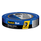 3M/COMMERCIAL TAPE DIV. ScotchBlue™ 70006578119 Sharp Lines Multi-Surface Painter's Tape, 3" Core, 0.94" x 60 yds, Blue