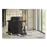 RUBBERMAID COMMERCIAL PROD. 2202525 Locking Door Kit, for Rubbermaid Commercial 2202581/2202527/2202585, Resin, Black