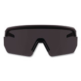 TENACIOUS HOLDINGS, INC. ergodyne® 55221 Skullerz AEGIR Color Enhancing Anti-Scratch and Enhanced Anti-Fog Safety Glasses, Matte Black Frame, High Contrast Smoke Lens