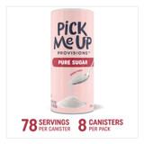 PICK ME UP PROVISIONS PM62430 Pure Sugar, 22 oz Canister, 8/Pack