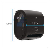 GEORGIA PACIFIC Professional 59498A enMotion Impulse Automated Touchless Towel Dispenser, 13.8 x 12.7, 8.58, Black