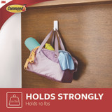 3M/COMMERCIAL TAPE DIV. Command™ 170102ES X-Large Utility Hooks, Plastic, White, Supports 10 lb, 2/Pack