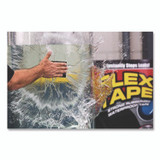 SWIFT RESPONSE LLC Flex Seal TFSBLKR0405 General Purpose Repair Tape, 4" x 1.67 yds, Black