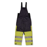 TENACIOUS HOLDINGS, INC. ergodyne® 41284 N-Ferno 6479 Hi-Vis Freezer Bib Overalls, Large, Lime
