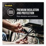 3M/COMMERCIAL TAPE DIV. 06143 Scotch 88 Super Vinyl Electrical Tape, 0.75" x 66 ft, Black