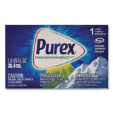 PUREX 2979551 Coin Vending Liquid Laundry Detergent, Fresh Mountain Breeze, 1.3 oz Vend Box, 100/Carton