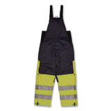 TENACIOUS HOLDINGS, INC. ergodyne® 41283 N-Ferno 6479 Hi-Vis Freezer Bib Overalls, Medium, Lime