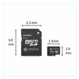 CENTON ELECTRONICS INC. S1MSDHU116G microSDHC Memory Card with SD Adapter, UHS-I U1 Class 10, 16 GB
