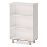 THOMASVILLE FURNITURE INDUSTRIES SPLSWHBKTV Whitney Bookcase, Three Shelves, 31.75w x 14d x 48.25h, White