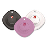 VERBATIM CORPORATION 32132 My Finder Bluetooth Tracker for Apple iOS, Black/Purple/White, 3/Pack
