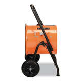 GLOBAL INDUSTRIAL 653674 Portable Salamander Heater with Adjustable Thermostat, 30,000 W, 22 x 28 x 38.5, Orange
