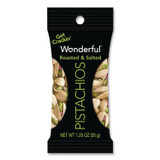 PARAMOUNT FARMS INC. 70217 Wonderful Pistachios In Shell Roasted and Salted, 1.5 oz Bag, 12 Bags/Box