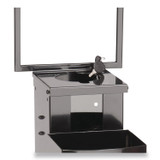 SANI PROFESSIONAL Q438FP Pop-Up Floorstand, 12 x 14.5 x 51.5, Black