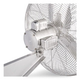 GLOBAL INDUSTRIAL 293018 Washdown Wall Mount Fan, 1 Speed, 24"