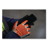 TENACIOUS HOLDINGS, INC. ergodyne® 17647 ProFlex 7521 Thermal Coated Impact-Resistant Gloves, EN388:2131X, 7.5" Long, 3X-Large (12), Gray/Black/Orange, Pair