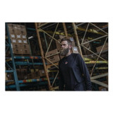 TENACIOUS HOLDINGS, INC. ergodyne® 40202 N-Ferno 6435 Midweight Long Sleeve Base Layer Shirt, Small, Black