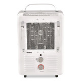 GLOBAL INDUSTRIAL 246098 Portable Milkhouse Style Electric Heater, 1,500 W, 8 x 10.25 x 15.75, White