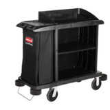 RUBBERMAID COMMERCIAL PROD. 6189-L2 BRO Back Panel Kit, Brown