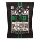 POP DADDY SNACKS OPD38153 Pretzel Sticks Variety Pack, 12 Each: Cinnamon Sugar; Dill Pickle; Garlic Parmesan; Yellow Mustard, 1.5 oz Bag, 48/Carton