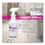 DIVERSEY D1225695 BreakDown Empty Spray Bottle, 32 oz, Clear, 12/Carton