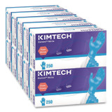 KIMBERLY-CLARK PROFESSIONAL Kimtech™ 62870 Element Nitrile Exam Gloves, Powder-Free, AQL 1.5, X-Small, 3.2 mil Thick, 9.3" Long, Blue, 250/Box, 10 Boxes/Carton