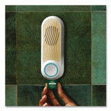 LIFELINES 111501 Evaporative Aromatherapy Essential Oil Shower Diffuser/Crisp Mountain Air-Mint and Eucalyptus Oil,4.7 x 4.7 x 7.2,White/Ivory