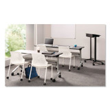 SAFCO PRODUCTS 2460TFLK4 Flip-N-Go Training Tabletop, Rectangular, 60w x 24d, Folkstone