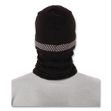 TENACIOUS HOLDINGS, INC. ergodyne® 16861 N-Ferno 6831 Reflective Balaclava Face Mask 3-in-1, Polyester, One Size Fits Most, Black