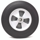 RUBBERMAID COMMERCIAL PROD. 1013L10000 Tilt Truck Wheels, 12" Wheel, Black