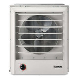 GLOBAL INDUSTRIAL 246727 Unit Heater, Horizontal or Vertical Downflow, 20,000 W, 19 x 13.75 x 21.44, White