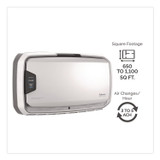 FELLOWES MFG. CO. 9573101 AeraMax Pro AM4 PC H13 True HEPA Hardwired Wall Mounted Air Purifier, 1,100 sq ft Room Capacity, Stainless Steel