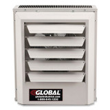 GLOBAL INDUSTRIAL 246725 Unit Heater, Horizontal or Vertical Downflow, 5,000 W, 14.13 x 8.5 x 16, White
