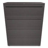 HON COMPANY HON794LS Brigade 700 Series Lateral File, 4 Legal/Letter-Size File Drawers, Charcoal, 42 x 18 x 52.5