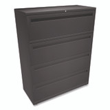 HON COMPANY HON794LS Brigade 700 Series Lateral File, 4 Legal/Letter-Size File Drawers, Charcoal, 42 x 18 x 52.5