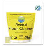 DIVERSEY 9320974 Neutral Floor Cleaner, Lavender Scent, 20 ChemPacs/Pack, 12 Packs/Carton