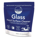 DIVERSEY 9320997 Aqua ChemPacs Glass Hard Surface Cleaner Starter Pack with Empty 32 oz Spray Bottle, Lavender-Mint Scent, 12 Chem Pacs/Carton