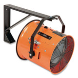 GLOBAL INDUSTRIAL 653569 Electric Salamander Heater with Adjustable Thermostat, 480 V, 15,000 W, 23.03 x 20 x 24.68, Orange